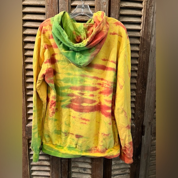 Adidas Adiprene Tie Dye Hoodie size M - Picture 2 of 3